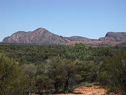 Area near Standley Chasm