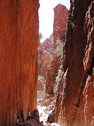 View in Standley Chasm